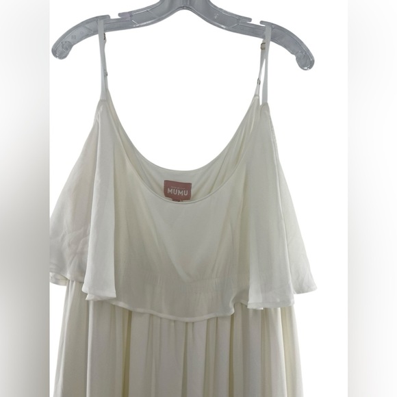 NWT Show Me Your Mumu Caitlin Ruffle Bridesmaids Maxi Dress 1X - Picture 3 of 8